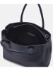 LIEBESKIND BERLIN Leder-Henkeltasche "Marrigold M" in Dunkelblau - (B)32 x (H)26 x (T)15 cm