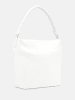 LIEBESKIND BERLIN Leder-Schultertasche "MFO Ever" in Weiß - (B)40 x (H)30 x (T)13 cm
