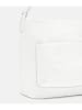 LIEBESKIND BERLIN Leder-Schultertasche "MFO Ever" in Weiß - (B)40 x (H)30 x (T)13 cm