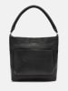 LIEBESKIND BERLIN Leder-Schultertasche "MFO Ever" in Schwarz - (B)40 x (H)30 x (T)13 cm