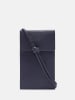 LIEBESKIND BERLIN Leder-Handytasche in Dunkelblau - (B)11 x (H)18 cm