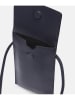 LIEBESKIND BERLIN Leder-Handytasche in Dunkelblau - (B)11 x (H)18 cm
