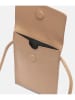 LIEBESKIND BERLIN Leren smartphonetas beige - (B)11 x (H)18 cm