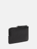 LIEBESKIND BERLIN Leder-Geldbörse "Matti XS" in Schwarz - (B)13 x (H)8 x (T)1 cm