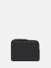 LIEBESKIND BERLIN Leder-Geldbörse "Smilla S" in Schwarz - (B)13 x (H)9 x (T)1 cm