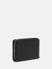 LIEBESKIND BERLIN Leder-Geldbörse "Alexis M" in Schwarz - (B)11 x (H)8,5 x (T)3 cm