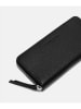 LIEBESKIND BERLIN Leder-Geldbörse "Cassie L" in Schwarz - (B)19 x (H)9,5 x (T)2 cm