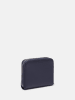 LIEBESKIND BERLIN Leren portemonnee "Dot S" donkerblauw - (B)10 x (H)8 x (D)2 cm