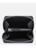LIEBESKIND BERLIN Leren portemonnee "Dot S" donkerblauw - (B)10 x (H)8 x (D)2 cm