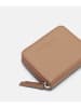 LIEBESKIND BERLIN Leder-Geldbörse "Dot S" in Beige - (B)10 x (H)8 x (T)2 cm