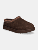 UGG Skórzane kapcie "Tasman" w kolorze brązowym