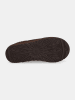 UGG Skórzane kapcie "Tasman" w kolorze brązowym
