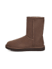 UGG Skórzane botki "Classic Short II" w kolorze brązowym