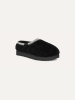 UGG Hausschuhe "Tasman Maxi Curly" in Schwarz