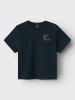 name it 2-delige set: shirts donkerblauw/lichtroze