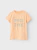 name it 2er-Set: Shirts in Orange/ Weiß