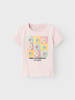 name it 2-delige set: shirts geel/lichtroze