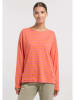 ELBSAND Longsleeve "Tooske" in Pink/ Orange