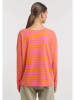 ELBSAND Longsleeve "Tooske" in Pink/ Orange