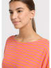 ELBSAND Longsleeve "Tooske" in Pink/ Orange