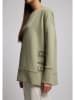 ELBSAND Sweatshirt "Josune" in Taupe
