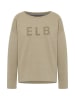 ELBSAND Sweatshirt "Aruna" taupe