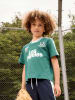 name it Shirt in Dunkelgrün