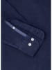 Hackett London Leinen-Hemd - Regular fit - in Dunkelblau