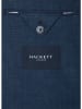 Hackett London Lniany blezer w kolorze granatowym