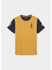 Hackett London Shirt geel/donkerblauw