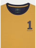 Hackett London Shirt in Gelb/ Dunkelblau