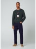 Hackett London Sweatshirt in Dunkelgrün