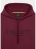 Hackett London Hoodie in Bordeaux