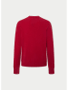 Hackett London Wełniany sweter w kolorze czerwonym