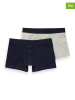 Scotch & Soda 2er-Set: Boxershorts in Schwarz/ Grau