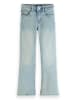 Scotch & Soda Spijkerbroek - flared fit - lichtblauw