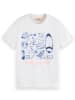 Scotch & Soda Shirt wit/blauw