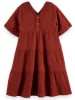 Scotch & Soda Jurk bordeaux