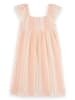 Scotch & Soda Kleid in Rosa/ Creme