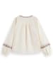 Scotch & Soda Bluse in Beige