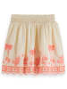 Scotch & Soda Rok beige/oranje