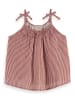 Scotch & Soda Top w kolorze czerwono-białym