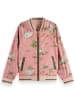 Scotch & Soda Wende-Blouson in Khaki/ Rosa