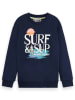 Scotch & Soda Sweatshirt in Dunkelblau