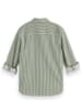 Scotch & Soda Koszula - Regular fit - w kolorze oliwkowo-białym