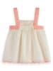 Scotch & Soda Blousetop crème/roze