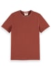 Scotch & Soda Koszulka w kolorze bordowym