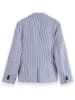 Scotch & Soda Blazer in Blau/ Weiß