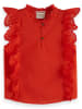 Scotch & Soda Bluse in Rot