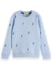 Scotch & Soda Sweatshirt lichtblauw
